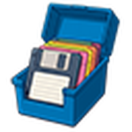 Blue Box of Floppies