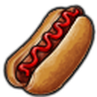 Hot Dog with Ketchup