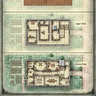 Vallaki Burgomaster's Mansion Battlemap