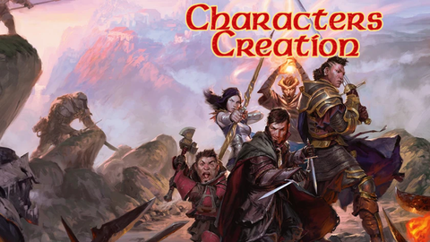 Création de personnage