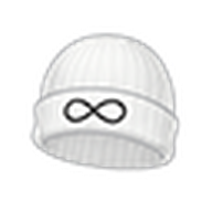 White &amp; Black Infinibeanie