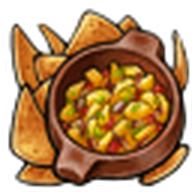 Tortilla Chips with Mango Salsa