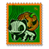 Halloween Bulbasaur Stamp