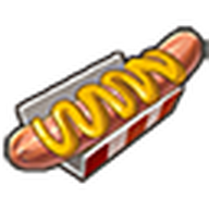 Mustard Naked Hot Dog