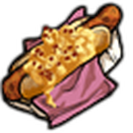 Mac-N-Cheese Hot Dog