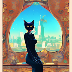 THE BLACK CAT GODDESS - Notes