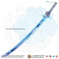 Katana del Drago d'Argento