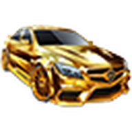 Gold Mercedes