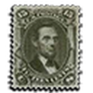 85F - 1867 15c Lincoln Stamp