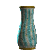 Empty Tealed Flared Vase