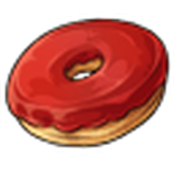 Cherry Glaze Donut