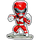 Red Ranger Chibi Figurine