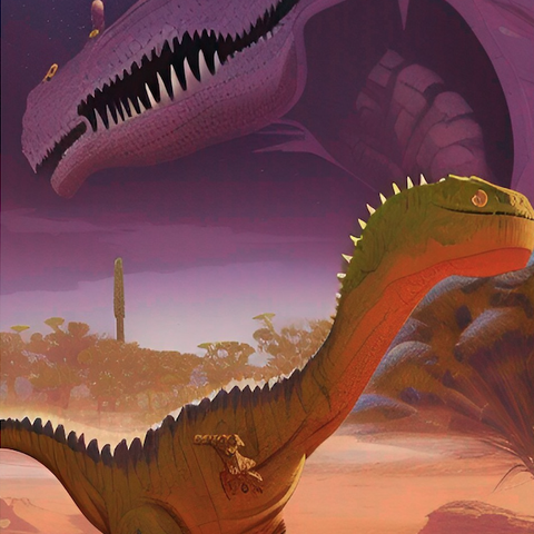 Fierce Monsters Roam the World