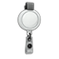 White Badge Reel