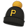 Black Pirates Pom Beanie