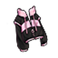 Black &amp; Pink Hoodie