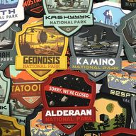 Collection of Galactic Park Beer Mats