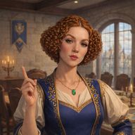 Tessarin "Tranças Longas" Alaurun