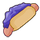 Grape Jam Hot Dog