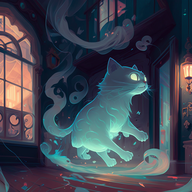 Ghostly Kitty