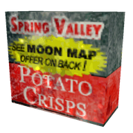 Irradiated Potato Crisps