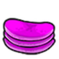 Magenta Pancakes