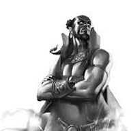 Erzähle dem Erz-Dschinn in der Elementarhöhle des Erzes und Wasser im Reichsforst von der Welt