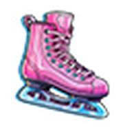 Ice Skating Sticker