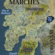 Mapa de las Marismas Sombrias