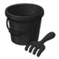 Black Sand Bucket