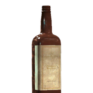 Empty Bourbon Bottle