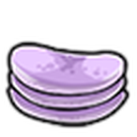 Lilac Pancakes
