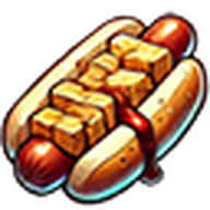 Pineapple BBQ Hot Dog