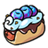 Blue Bomberry Hot Dog