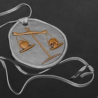 Medallion of Tipped Scales