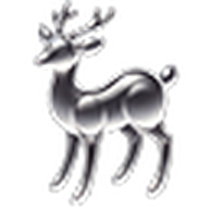 Deer Glass Figurine