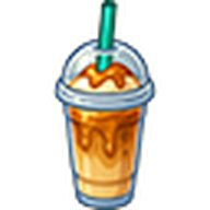 Large Iced Caramel Latte