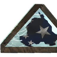 Trifold American Flag