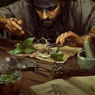 Rhizome d'œil de corbeau