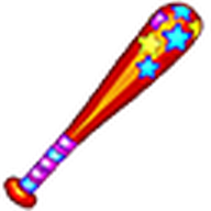 Starry Baseball Bat