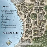 Map of Ashenport