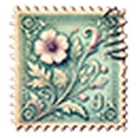 Egarithean Floral Stamp