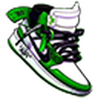 Nike Air Jordan 1 Off-White Green