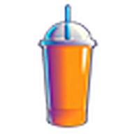 Large Orange! Fountain Drink