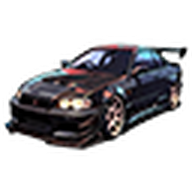 Black Nissan Skyline