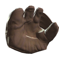 Undamaged Baseball Glove