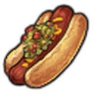 Guac &amp; Beans Hot Dog