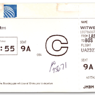 Billet d'avion (6 juin 2015)