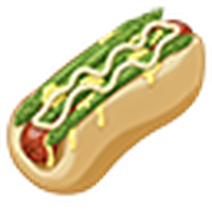 Asparagus &amp; Butter Hot Dog