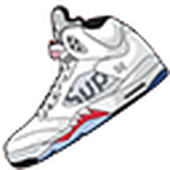 Air Jordan 5 Retro Supreme White